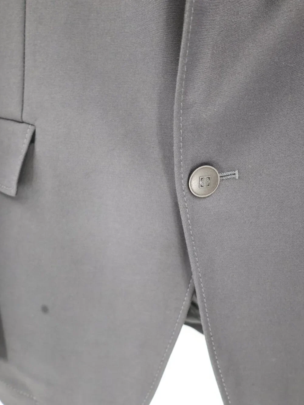 Hugo Boss Sport Coat Mens 42R Performance Single Breasted Two Button Blazer Gray